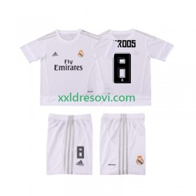 Real Madrid KROOS 8 2015 2016 Retro Domaći Dječji Nogometni Dres
